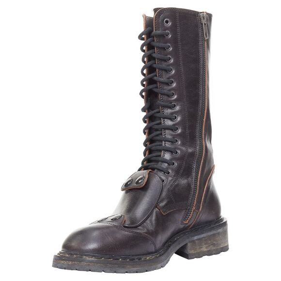 Ann Demeulemeester black tall boots - Picture 4 of 6